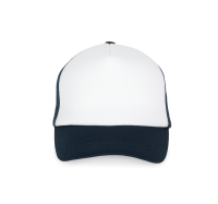 White / navy