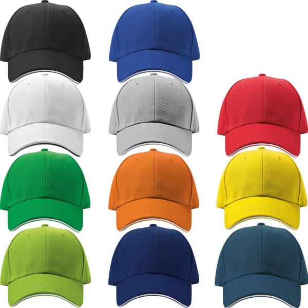 6 panel baseball cap 