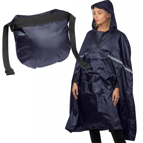 Regenponcho, opvouwbaar