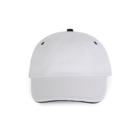 White / navy