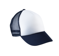 White / navy