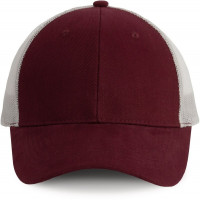 Burgundy / Light Grey