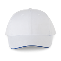 White / Royal Blue
