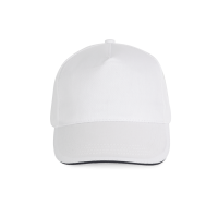 White / navy