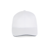 White / navy