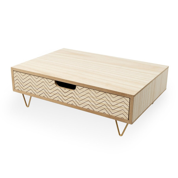 Balvi - Monitor stand,Nordic,la,hout