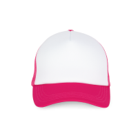 White / Fuchsia