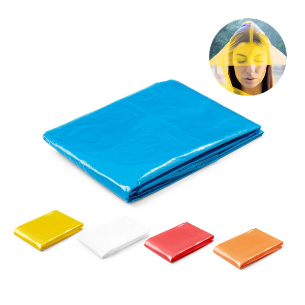 SANDRA. Waterdichte poncho