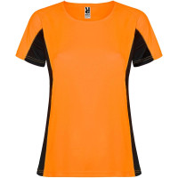 Fluor Orange, Zwart