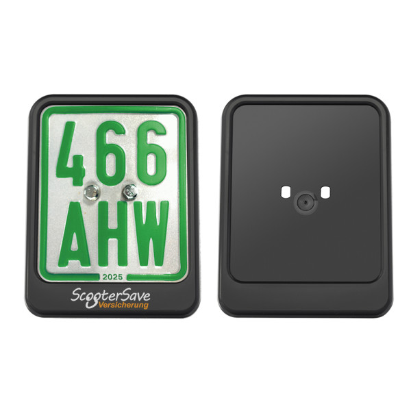 Brommer motornummerbordhouder