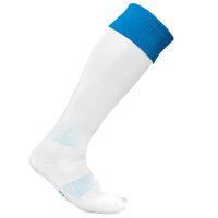White / Sporty Royal Blue
