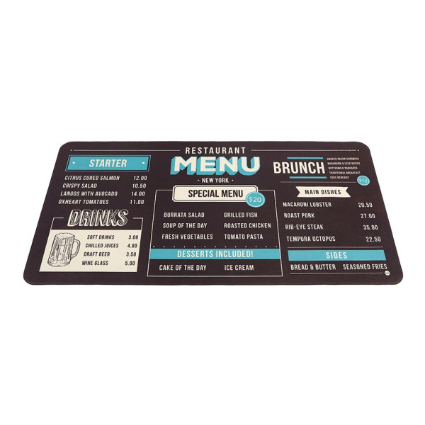 Balvi -  Kitchen mat,New York Menu,51x99cm