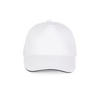 White / navy